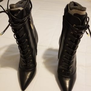 Sam Edelman Bryton Black leather boots 9M